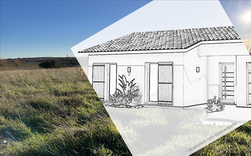 Vente Terrain PELLEGRUE - -780 m² - (33790)