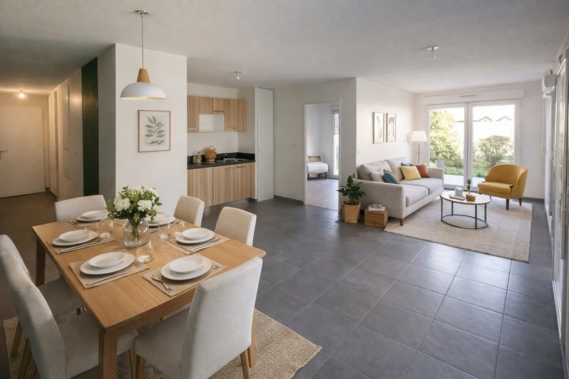 Vente Appartement PESSAC - 3 pièces -69 m² - (33600)