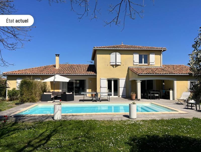 Vente Maison ST CLAR DE RIVIERE - 6 pièces -165 m² - (31600)