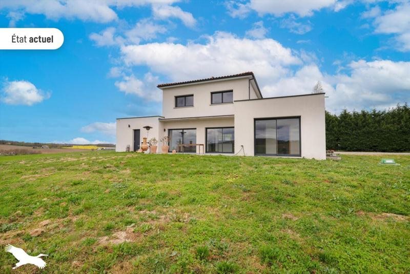 Vente Maison BONREPOS SUR AUSSONNELLE - 5 pièces -131 m² - (31470)