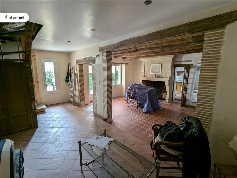 Vente Maison CINQ MARS LA PILE - 3 pièces -75 m² - (37130)