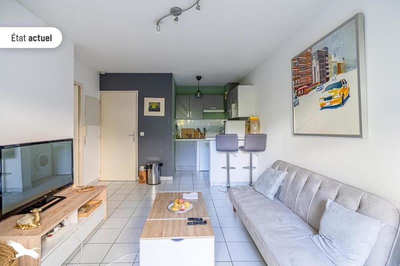 Vente Appartement BORDEAUX - 2 pièces -33 m² - (33800)