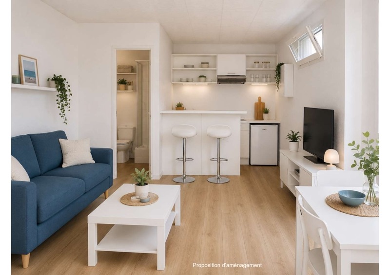 Vente Appartement MAULE - 1 pièce -23,7 m² - (78580)