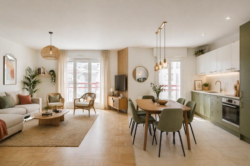 Vente Appartement LYON 07 - 3 pièces -70 m² - (69007)