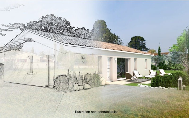 Vente Terrain AMBARES ET LAGRAVE - -1242 m² - (33440)