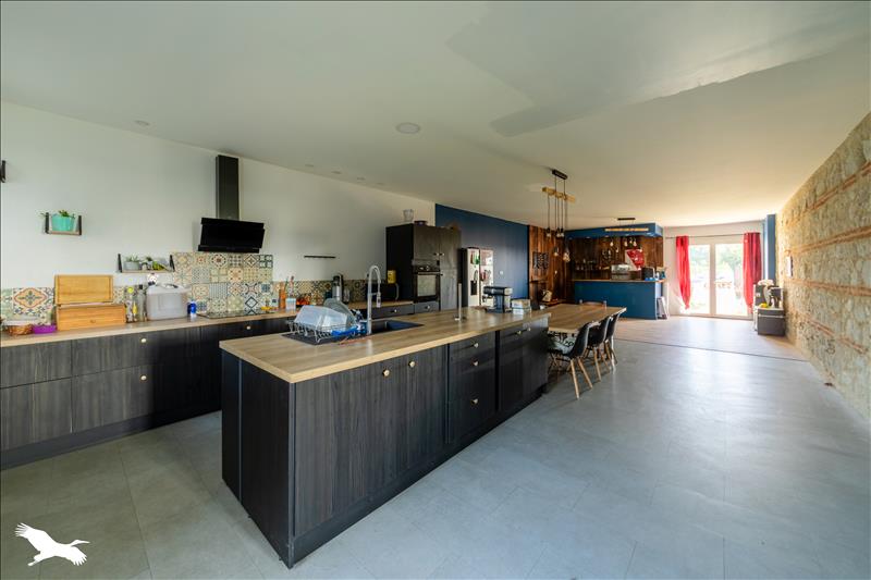 Vente Maison GOUDOURVILLE - 6 pièces -208 m² - (82400)