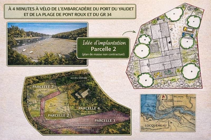 Vente Terrain PLOULEC H - -774 m² - (22300)
