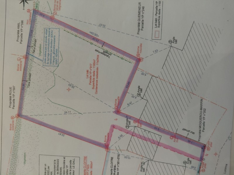 Vente Terrain PLOUARZEL - -692 m² - (29810)