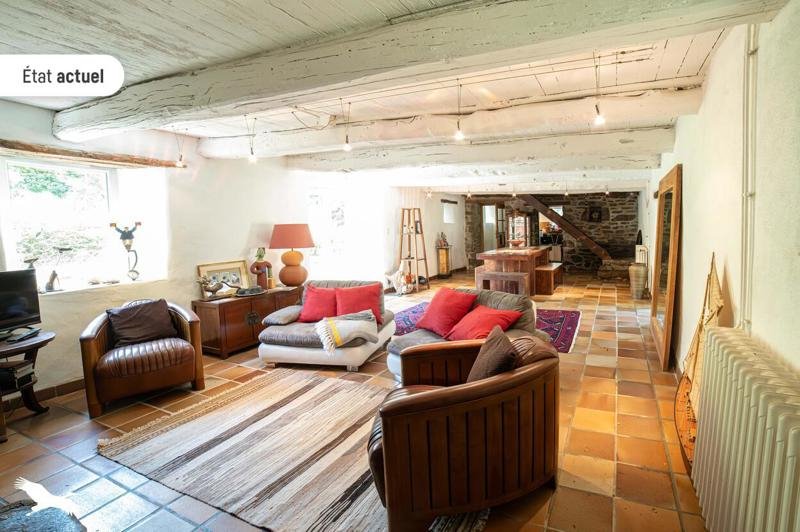 Vente Maison PLOUNEOUR MENEZ - 9 pièces -235 m² - (29410)