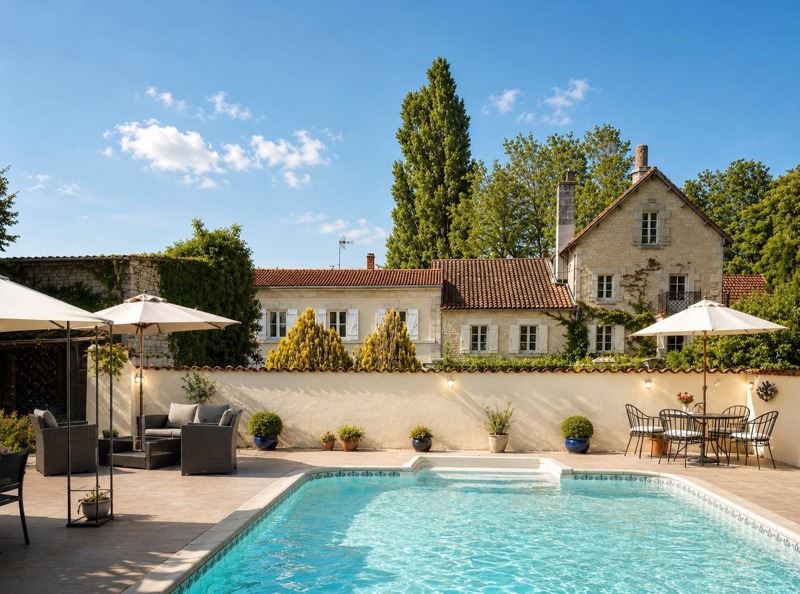 Vente Maison Marsais - 12 pièces -384 m² - (17700)