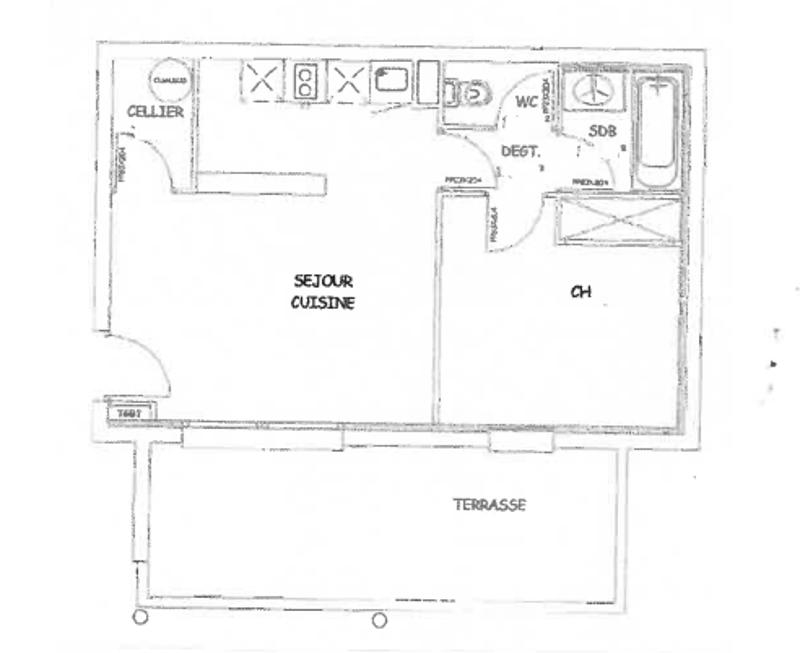 Vente Appartement ST DENIS DE PILE - 2 pièces -39,6 m² - (33910)