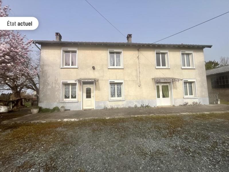 Vente Maison MIALET - 8 pièces -145 m² - (24450)