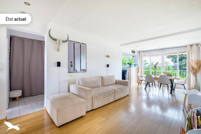 Vente Appartement FONTAINES SUR SAONE - 4 pièces -73 m² - (69270)