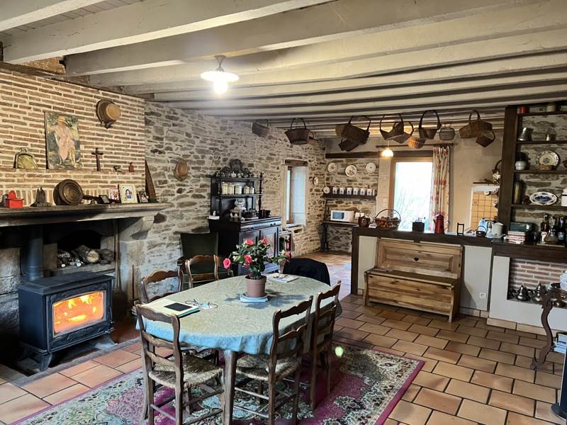 Vente Maison CROZON SUR VAUVRE - 7 pièces -183 m² - (36140)