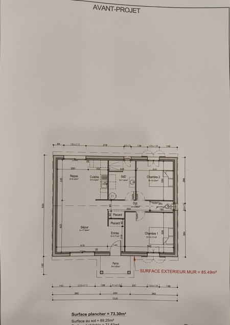 Vente Maison MONTGUYON - 3 pièces -73 m² - (17270)