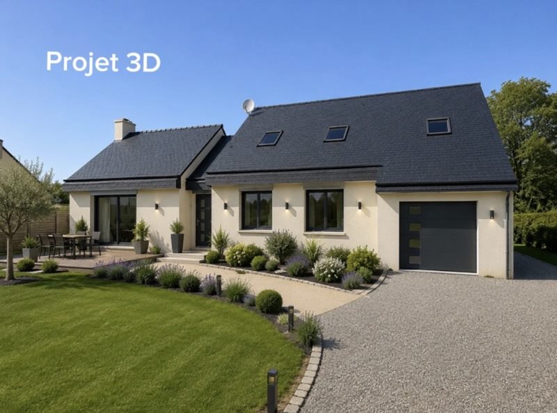 Vente Maison PLOUDALMEZEAU - 6 pièces -134 m² - (29830)