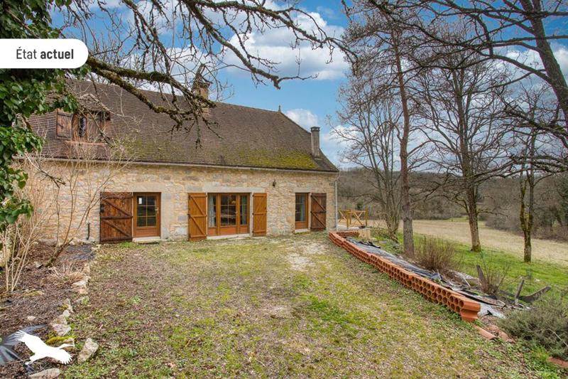Vente Maison ST CHAMARAND - 3 pièces -118 m² - (46310)