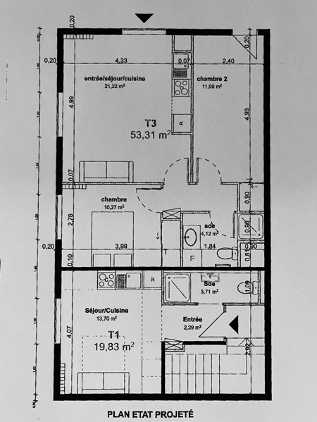 Vente Appartement MIRANDE - 1 pièce -53 m² - (32300)