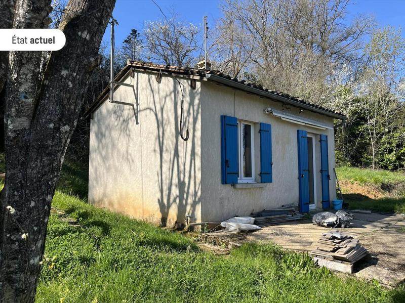Vente Maison ST JEAN DE COLE - 1 pièce -26 m² - (24800)