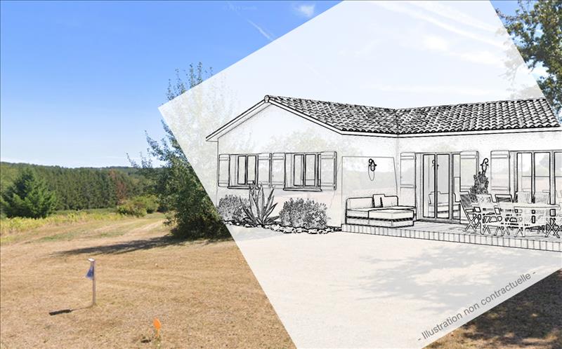 Vente Terrain LACROPTE - -2129 m² - (24380)