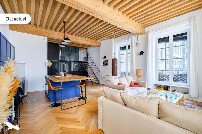 Vente Appartement LYON 01 - 3 pièces -71 m² - (69001)