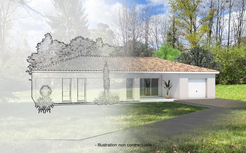 Vente Terrain ST GENES DE LOMBAUD - -1500 m² - (33670)