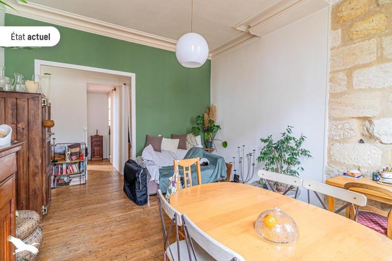 Vente Appartement BORDEAUX - 2 pièces -52 m² - (33000)