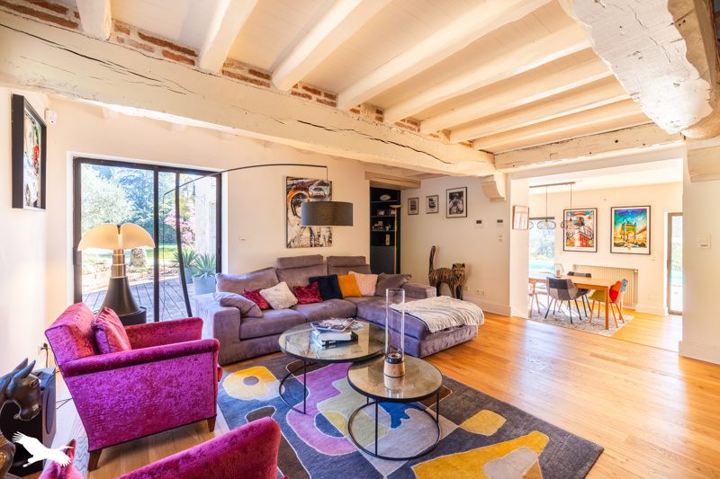 Vente Maison STE COLOMBE EN BRUILHOIS - 10 pièces -225 m² - (47310)
