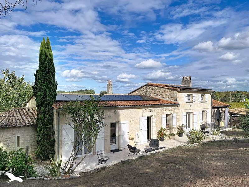 Vente Maison Villegouge 33141 7 pièces - 215 m²