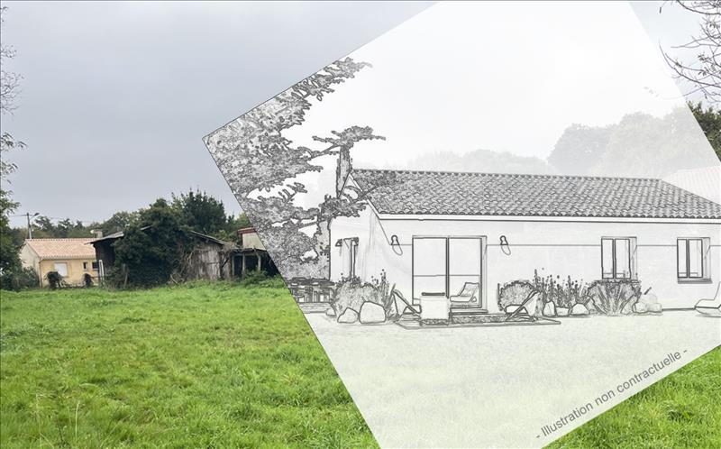 Vente Terrain GRAYAN ET L HOPITAL - -840 m² - (33590)