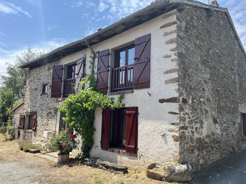 Vente Maison LA CROIX SUR GARTEMPE - 3 pièces -90 m² - (87210)