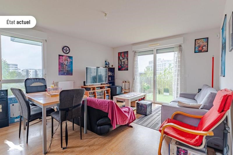 Vente Appartement BORDEAUX - 2 pièces -48 m² - (33300)