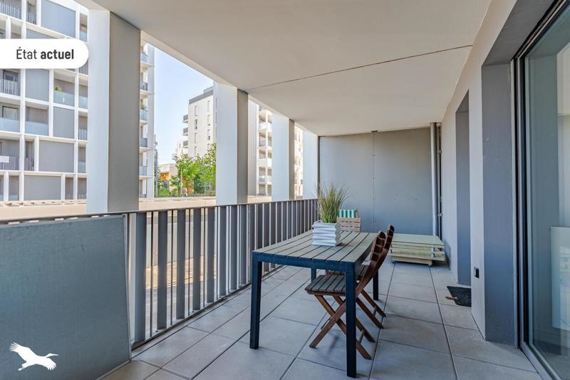 Vente Appartement BORDEAUX - 2 pièces -45 m² - (33300)