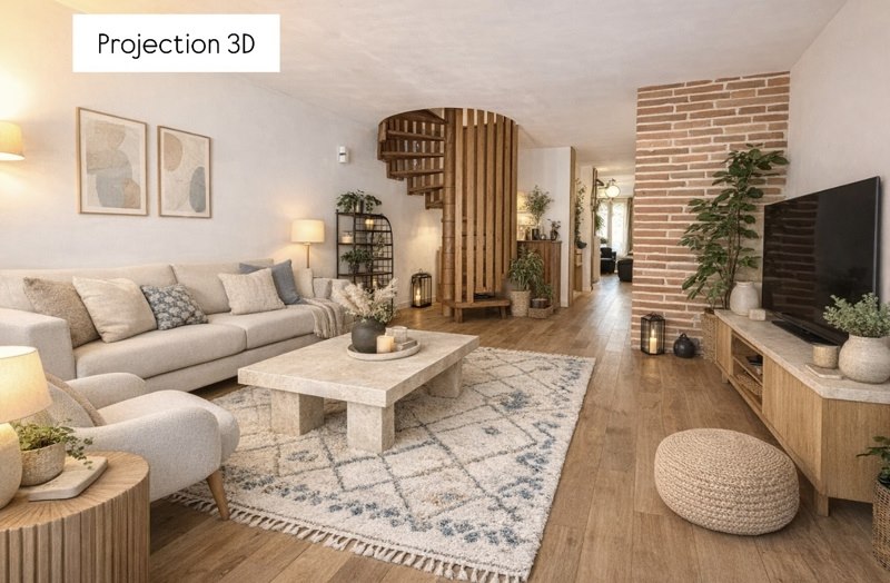 Vente Maison VERDUN SUR GARONNE - 5 pièces -113 m² - (82600)