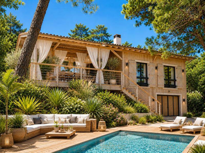Vente Maison LEGE CAP FERRET - 4 pièces -88 m² - (33950)