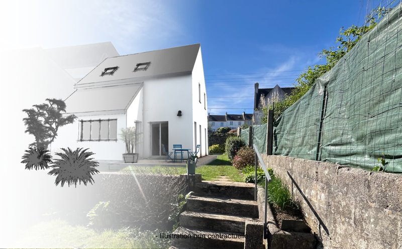 Vente Terrain Rosporden - -308 m² - (29140)