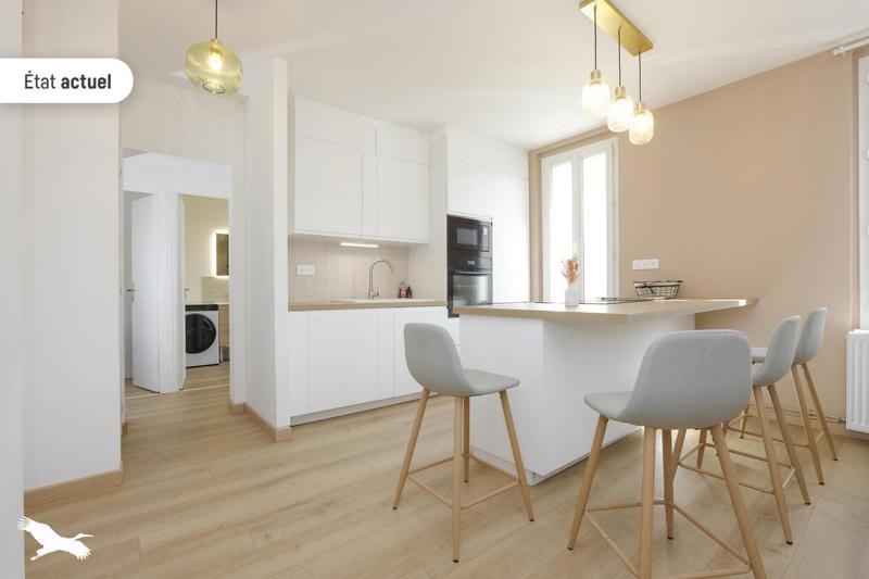 Vente Appartement TOURS - 3 pièces -62 m² - (37000)