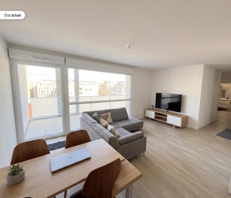 Vente Appartement BORDEAUX - 3 pièces -68,1 m² - (33800)