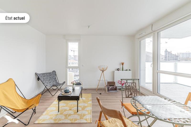 Vente Appartement BORDEAUX - 3 pièces -61 m² - (33800)