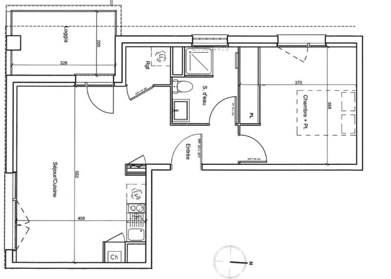 Vente Appartement CORNEBARRIEU - 2 pièces -46 m² - (31700)