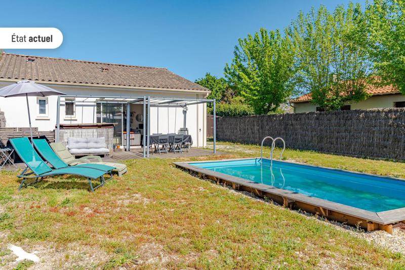 Vente Maison ARBANATS - 4 pièces -80 m² - (33640)