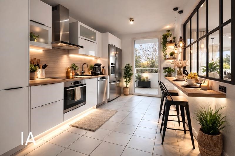 Vente Appartement ST OUEN L AUMONE - 4 pièces -80 m² - (95310)