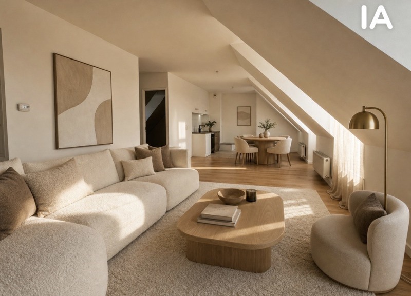 Vente Appartement PONTOISE - 3 pièces -73 m² - (95300)