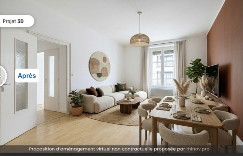 Vente Appartement LYON 06 - 3 pièces -58,1 m² - (69006)