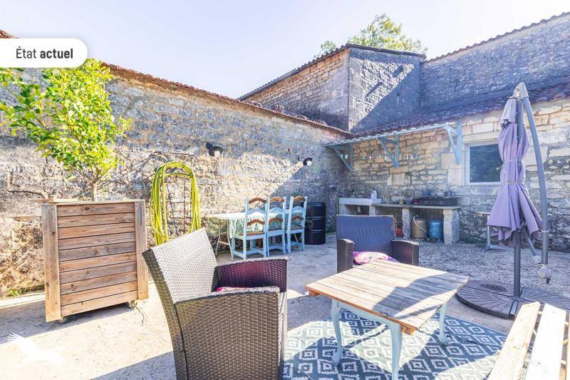 Vente Maison Romegoux - 3 pièces -110 m² - (17250)