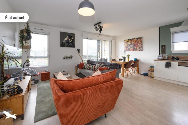 Vente Appartement LANESTER - 3 pièces -64 m² - (56600)