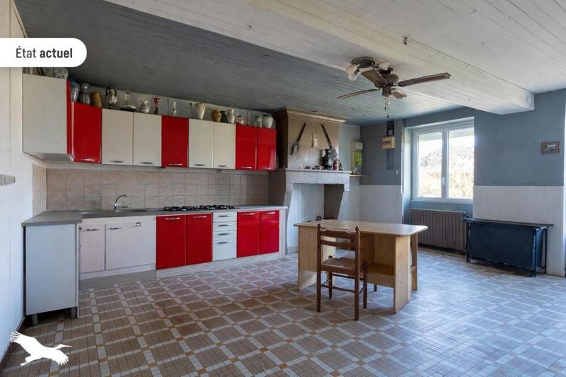 Vente Maison LA GENETOUZE - 4 pièces -135 m² - (17360)