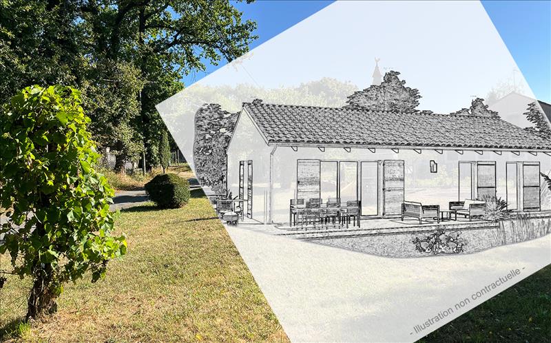 Vente Terrain VILLETOUREIX - -420 m² - (24600)