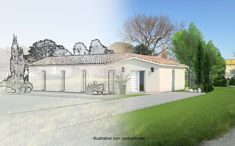 Vente Terrain MONTECH - -1110 m² - (82700)