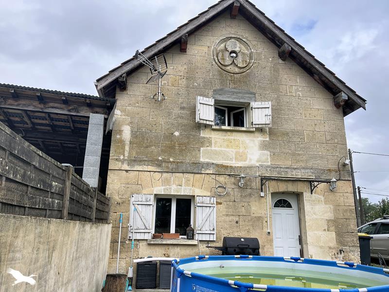 Vente Maison BAYON SUR GIRONDE 33710 3 pièces - 70 m²